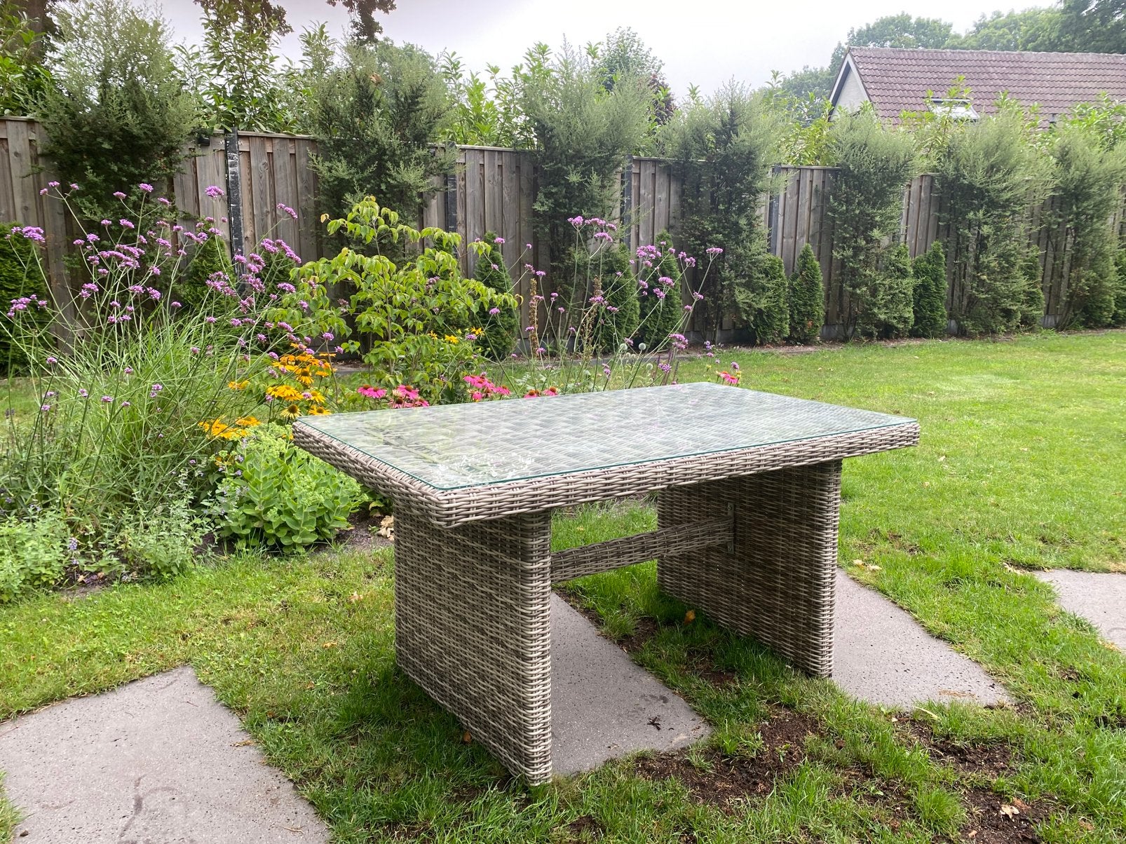 Tuintafel, Ophalen, Gebruikt, Rechthoekig