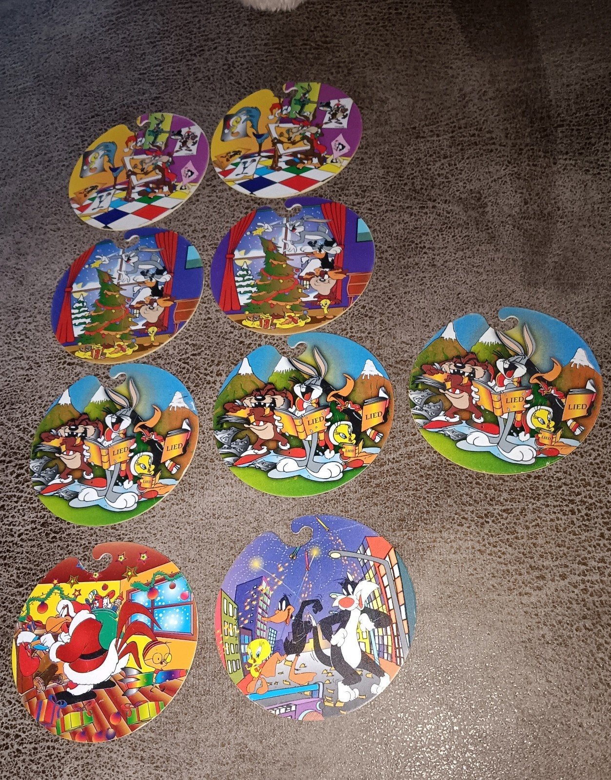 Grote Kerst Flippo's Looney Tunes - Zeldzame Verzameling, Verzamelen, Ophalen of Verzenden, Looney Tunes, Losse flippo's