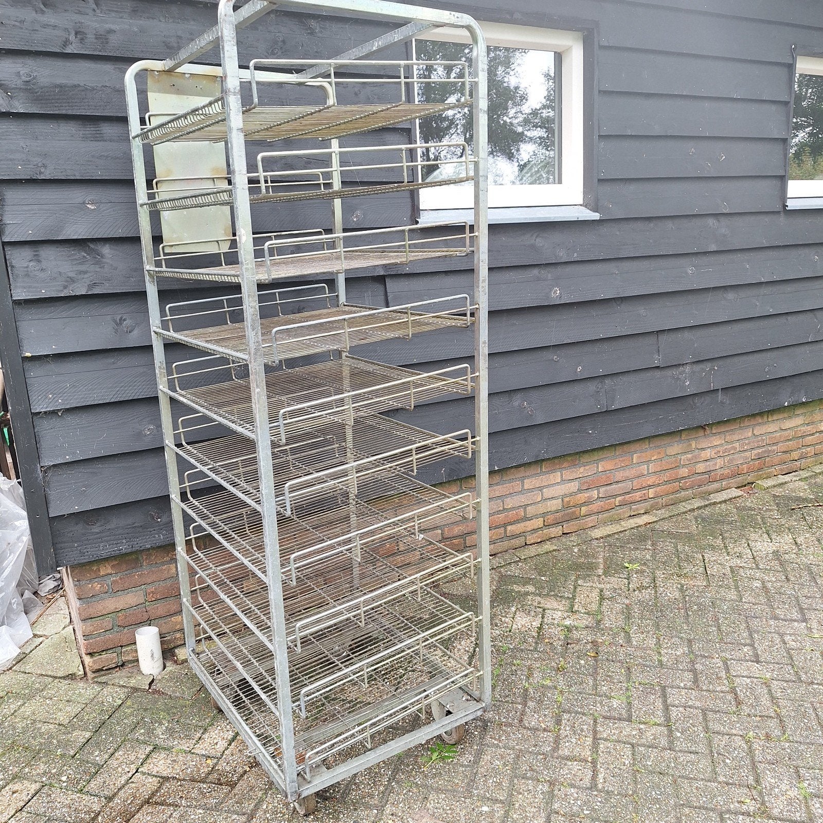 Te koop bakkersrek, broodkar, Ophalen of Verzenden