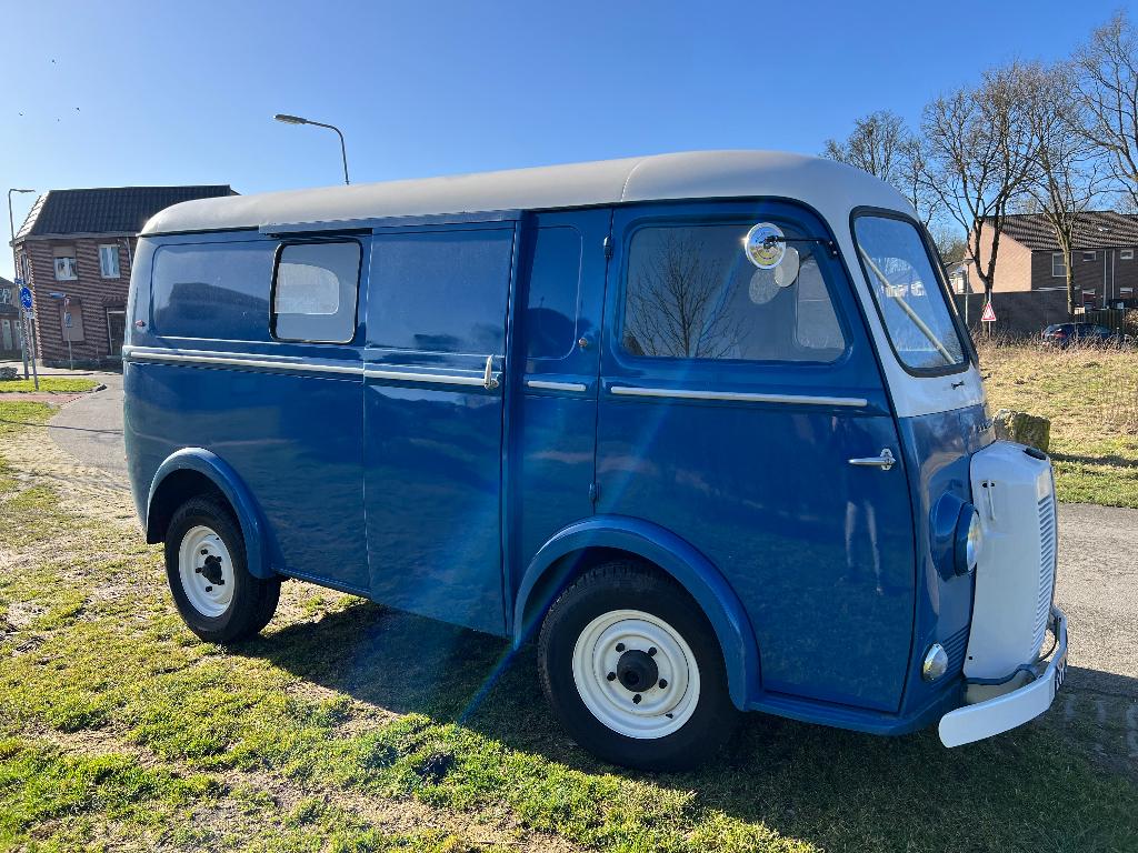 Peugeot bestelbus D4BD 1964 Blauw - Nez de Cochon, foto 4