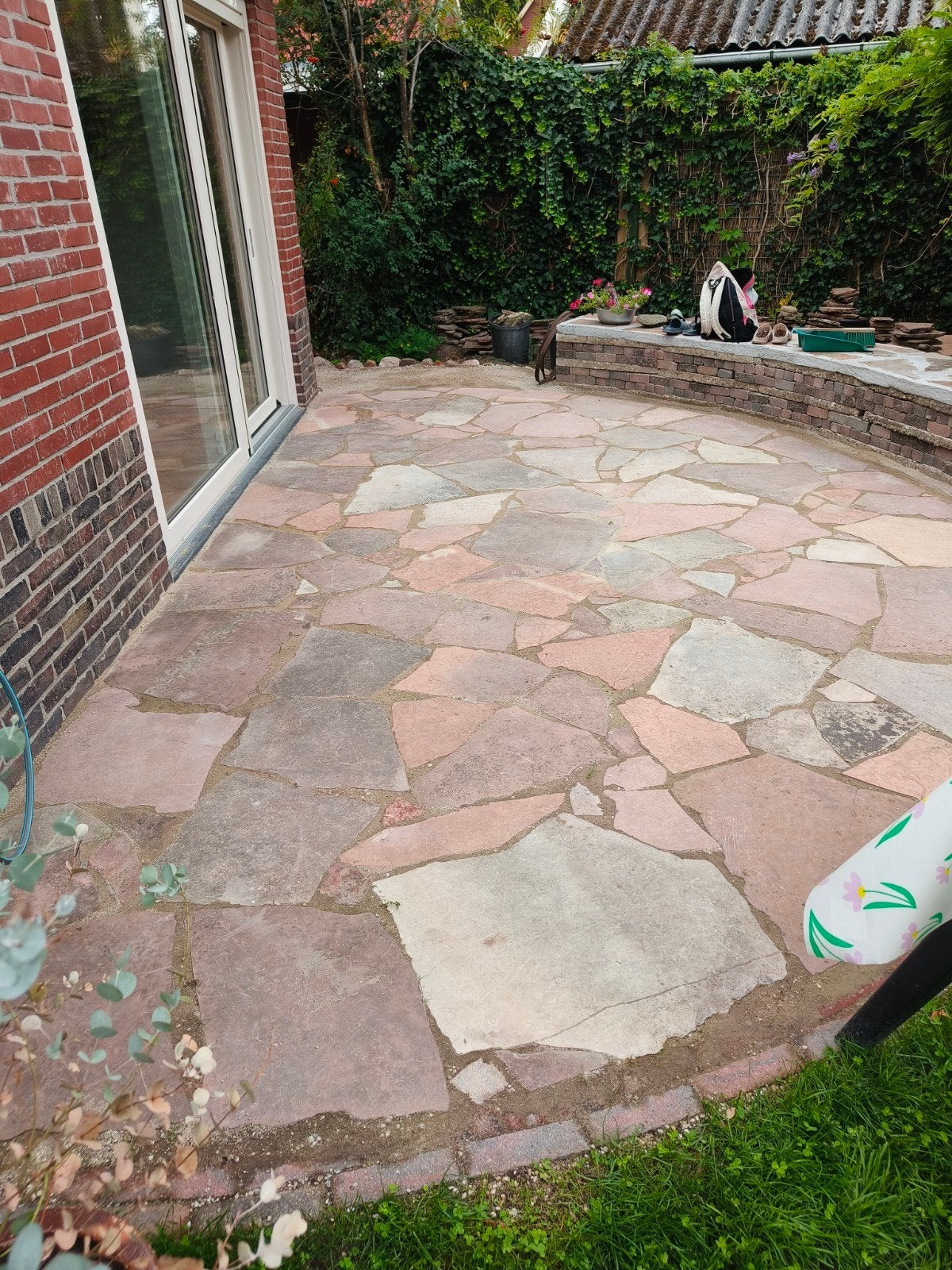 15-20 m² Flagstones, Ophalen, Gebruikt, Terrastegels, Natuursteen