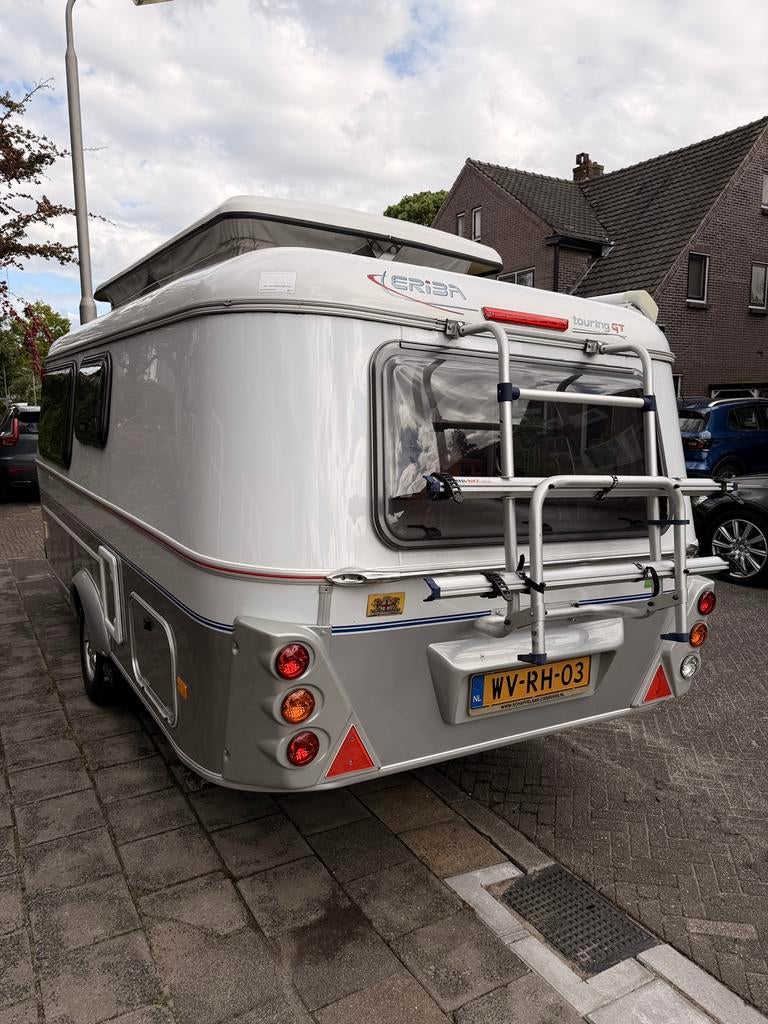 Zeer mooie Eriba Touring Troll 550 GT,  stand alone, bj 2007, Caravans en Kamperen, Caravans, Vast bed, Rondzit, Particulier, Luifel