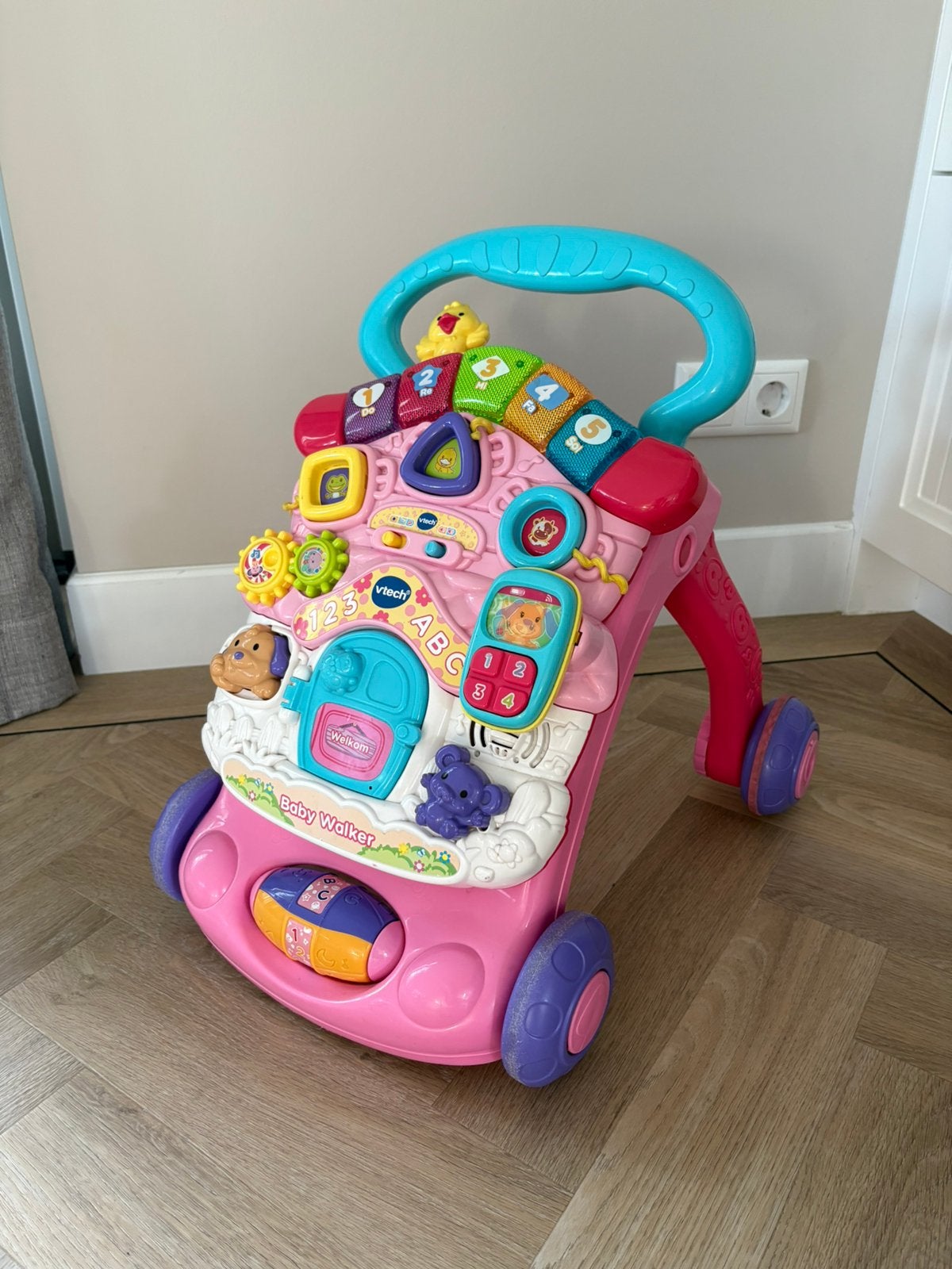 Vtech loopwagen, Kinderen en Baby's, Ophalen, Gebruikt, 6 maanden tot 2 jaar