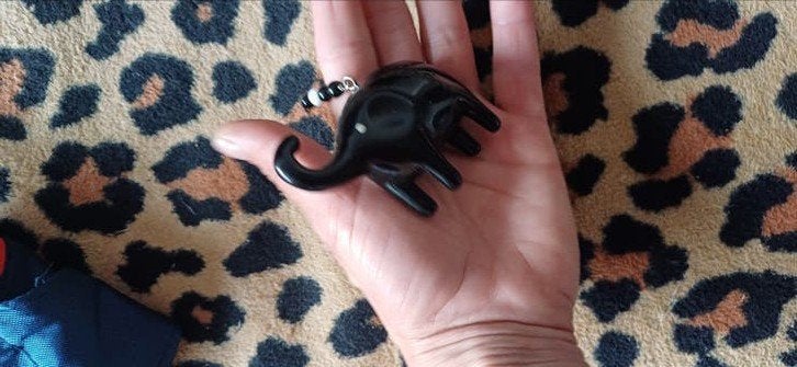 Super schattig olifantje retro ketting hanger, Ophalen of Verzenden, Huis en Inrichting