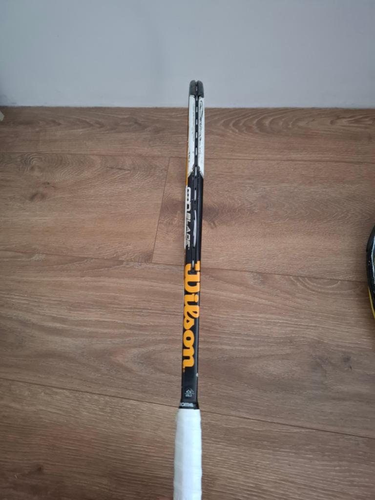 Wilson N Blade 98, Sport en Fitness, Tennis, Gebruikt, Ophalen of Verzenden, Wilson, Racket
