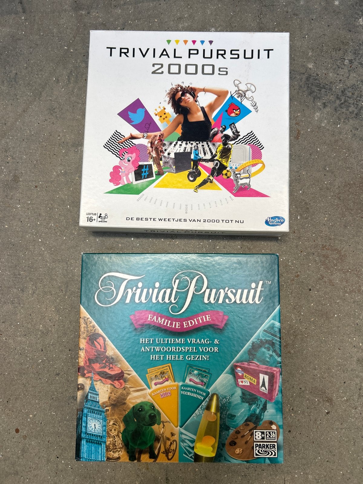 Trivial Pursuit 2000s & Familie Editie Bordspellen, Hobby en Vrije tijd, Gezelschapsspellen | Bordspellen, Drie of vier spelers