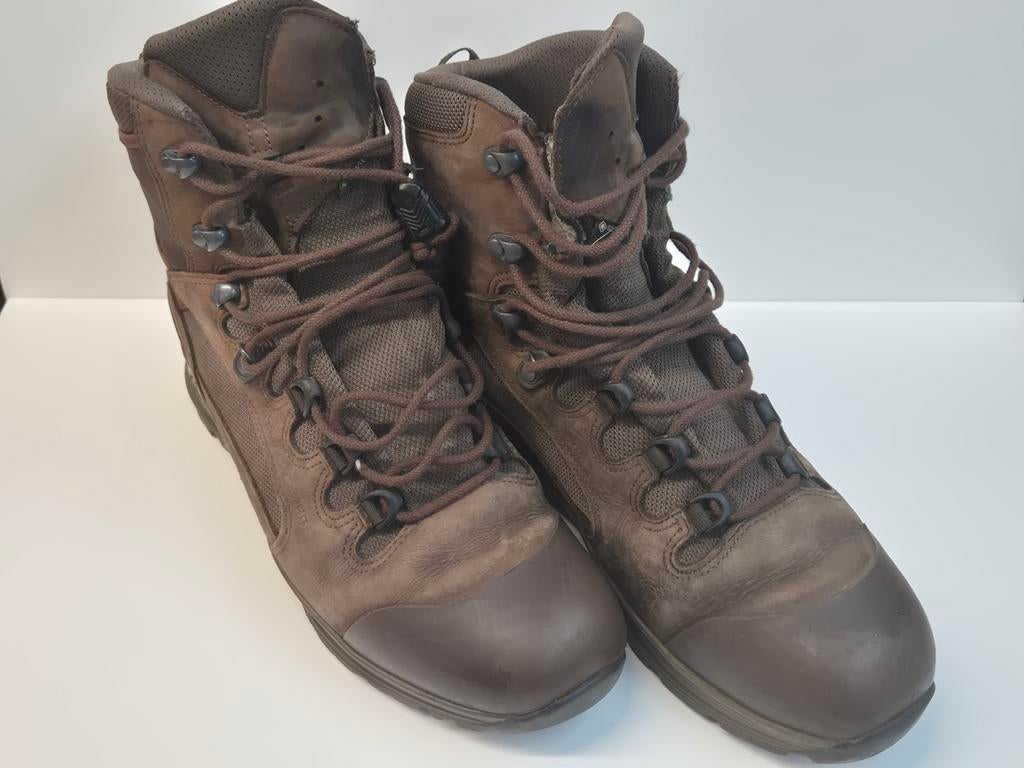 Haix Wandelschoenen Bruin Maat 44 (UK 10), Ophalen of Verzenden, Landmacht, Nederland, Kleding of Schoenen