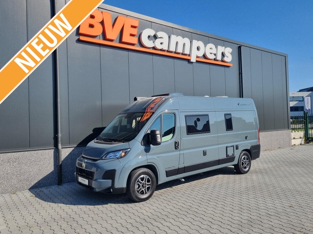 Clever Celebration 600 Automaat Premium pakket, Overige merken, Buscamper of Camperbus, Ringverwarming, Tot en met 2