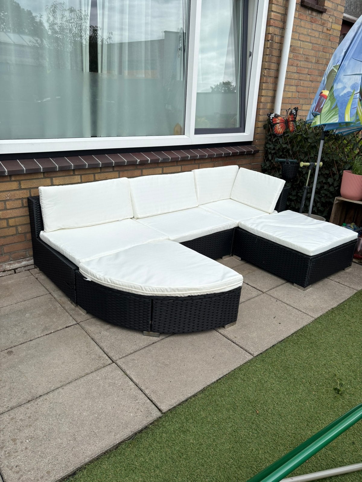 Loungeset, Ophalen, Zo goed als nieuw, Kunststof