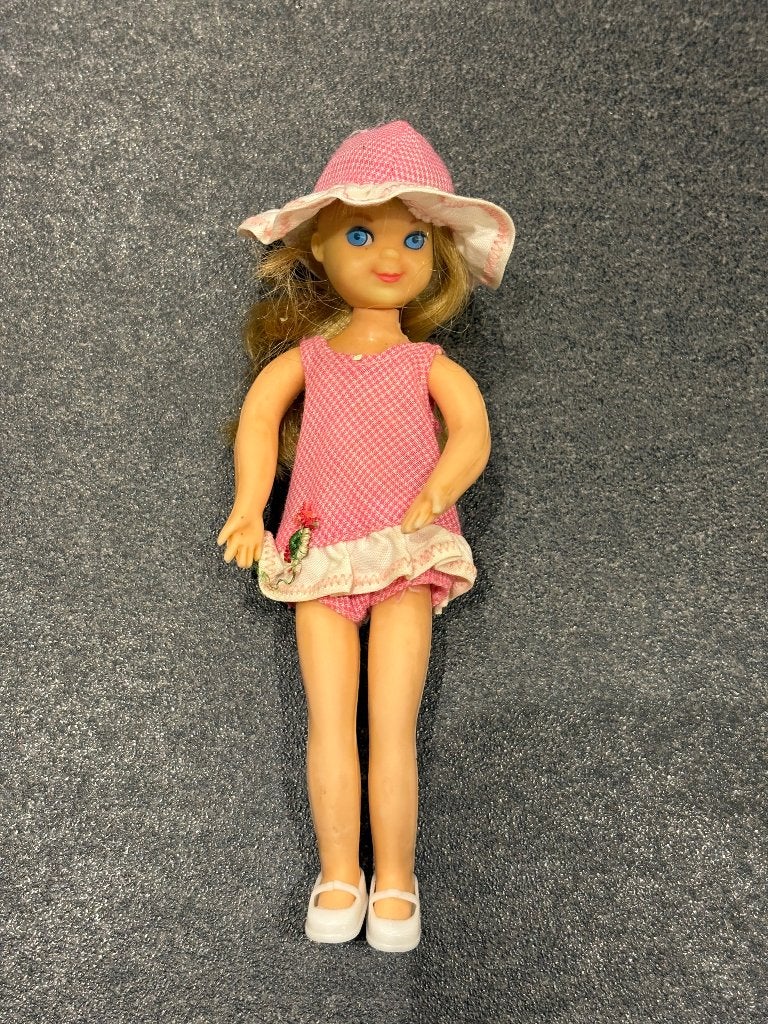 Vintage 1965 Japan Barbie Tutti Doll incl fashion outfit, Ophalen of Verzenden, Gebruikt, Fashion Doll
