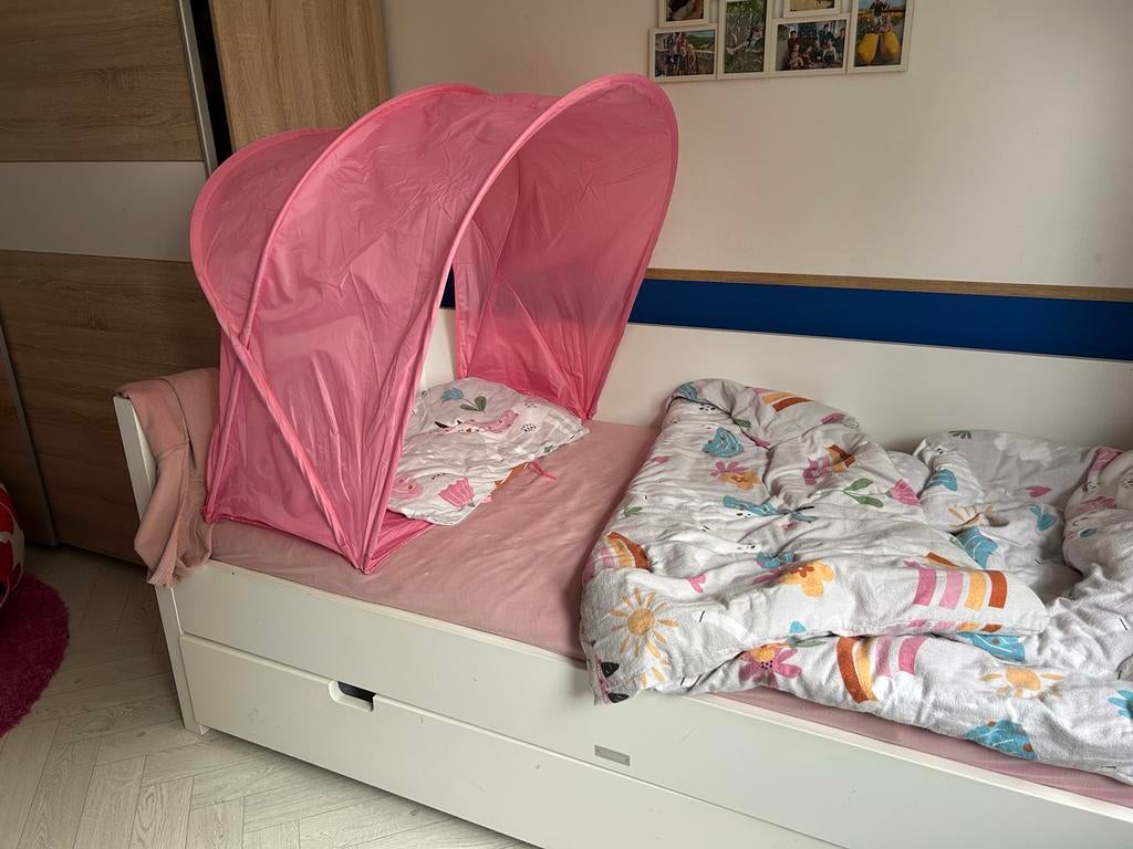 IKEA Sufflett Bedtent Roze - Kinderbed Tent, Ophalen, Gebruikt, Overige typen