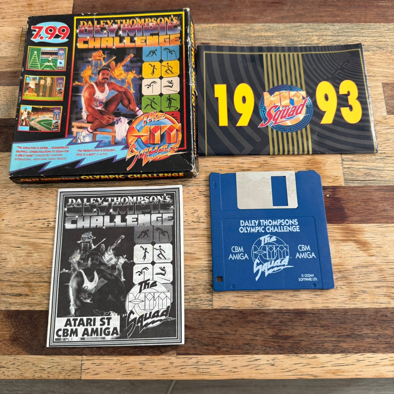 Daley Thompson’s Olympic Challenge – Commodore Amiga, Ophalen of Verzenden