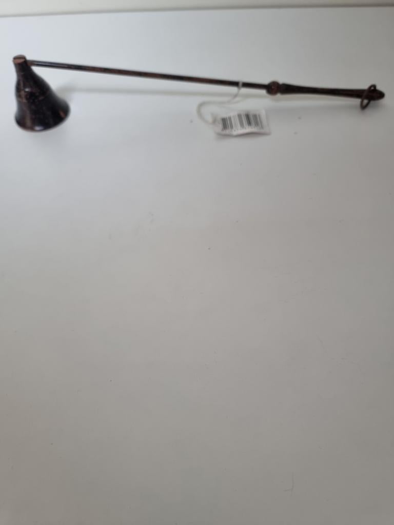 Antieke Kaarsendover - Brons/Koper, Gebruikt, Ophalen of Verzenden, Bruin, Brons of Koper