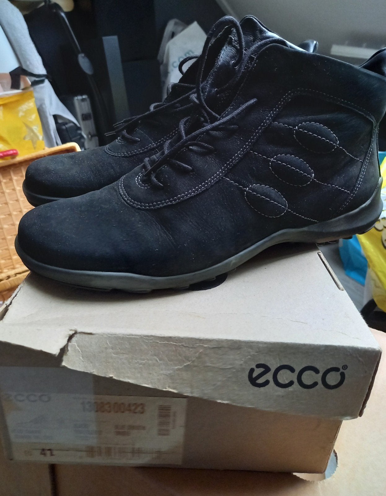 Nieuwe zwarte Ecco damesschoenen, Ophalen, Ecco, Schoenen met lage hakken, Zwart