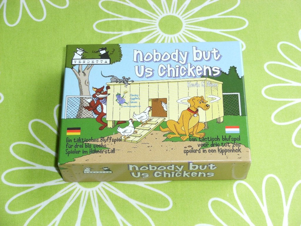Nobody but us Chickens kaartspel, Vijf spelers of meer, Ophalen of Verzenden, Zo goed als nieuw