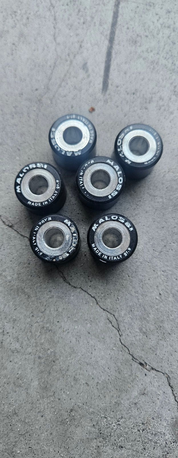 Nieuwe Malossi 9gr rollen voor 180cc scooters, Fietsen en Brommers, Ophalen of Verzenden, Nieuw, Overige typen, Malossi