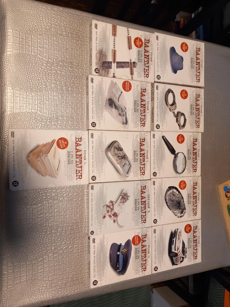 Baantjer dvd serie compleet 1 - 11, Boxset, Ophalen of Verzenden, Zo goed als nieuw, Actie en Avontuur