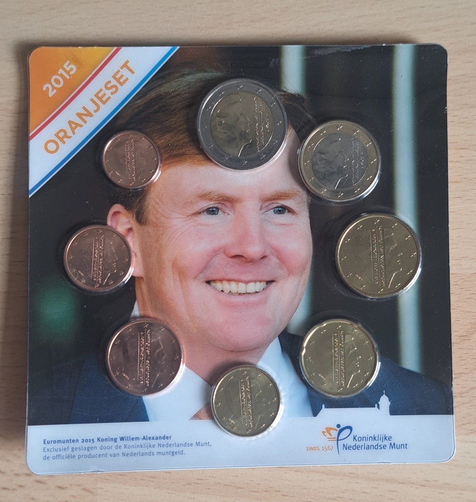 €5 voor deze set  Orangeset 2015, Ophalen of Verzenden, Overige landen, 2 euro