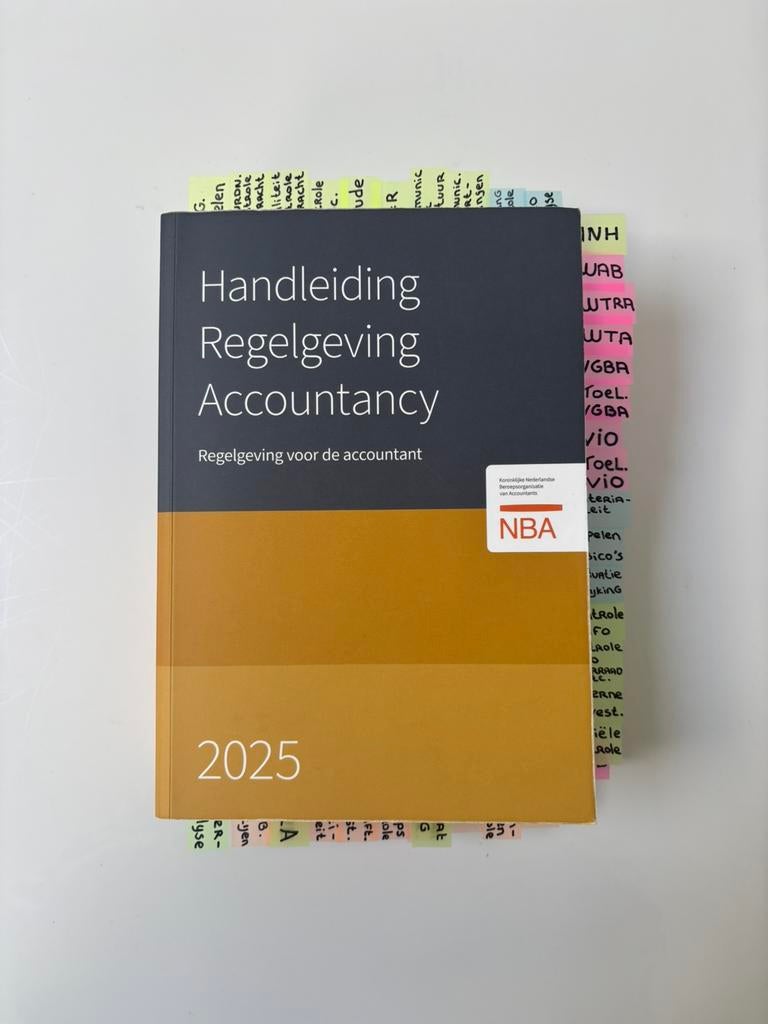 Handboek Regelgeving Accountancy 2025, Boeken, Ophalen of Verzenden, Zo goed als nieuw, Niet van toepassing