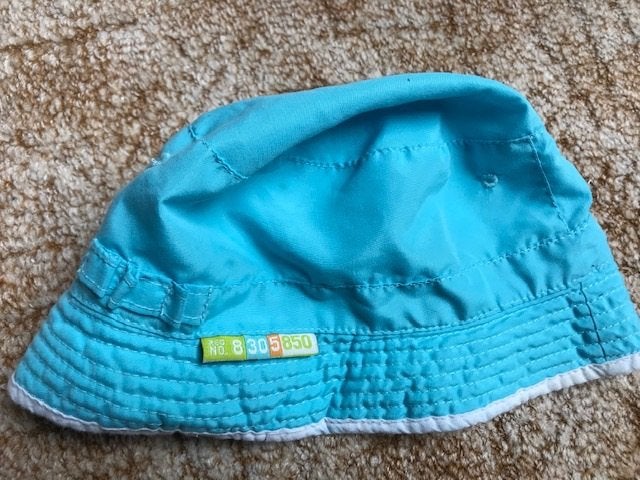 Blauw hoedje 50 cm, Ophalen of Verzenden, Gebruikt, Jongen of Meisje, Muts