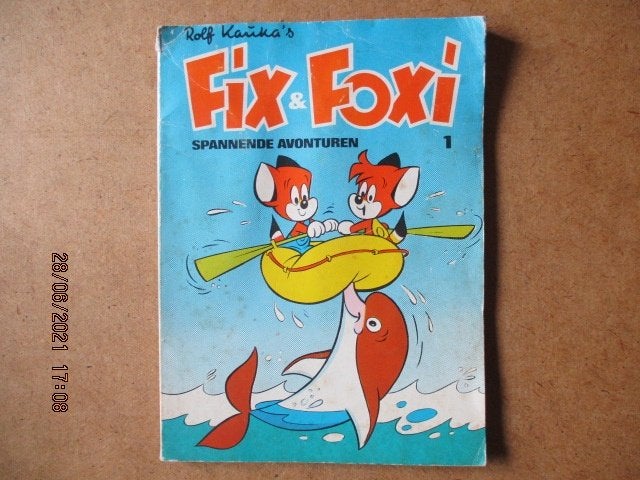 adv4693 fix en foxi, Eén stripboek, Ophalen, Gelezen