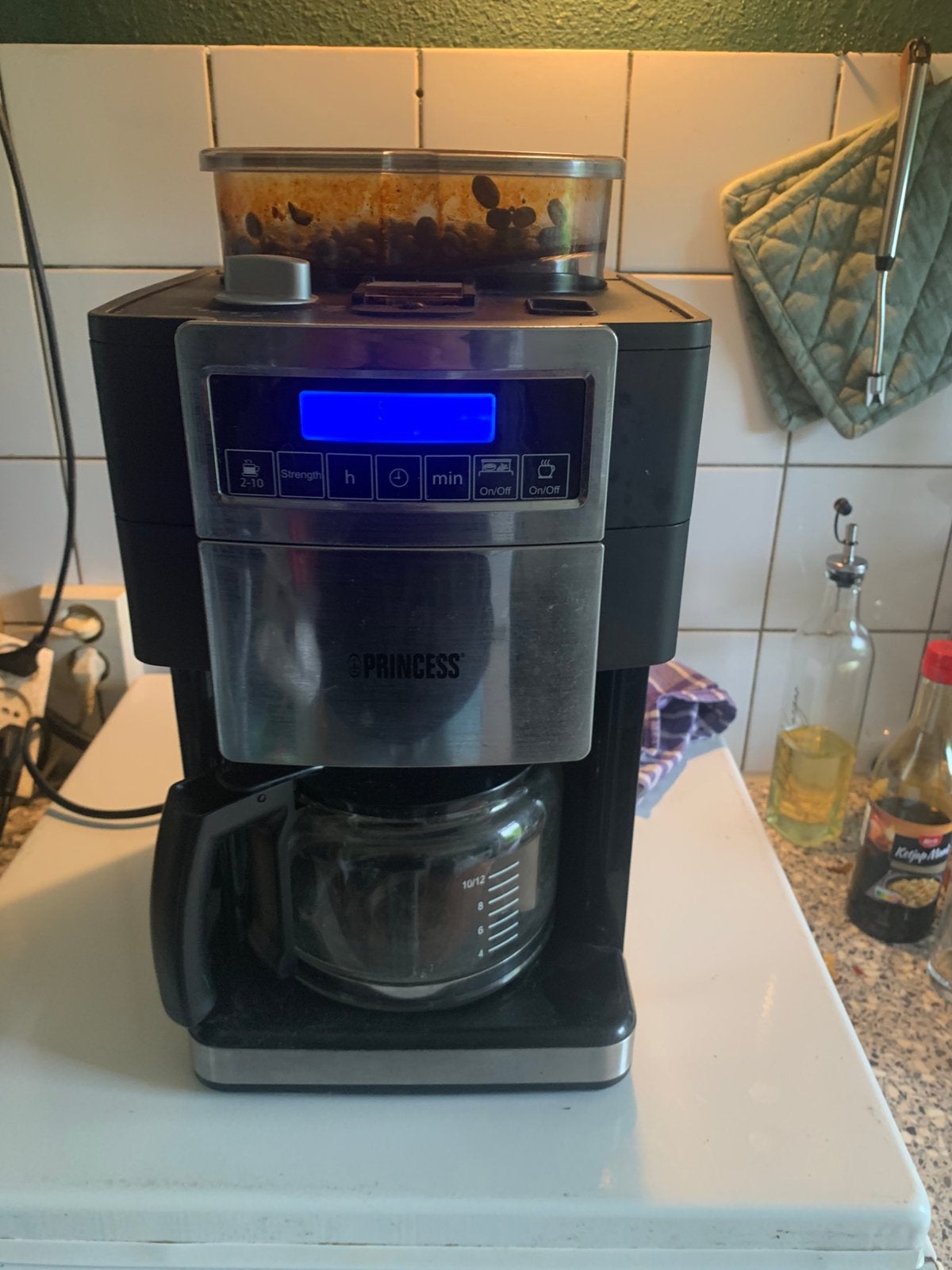 Princess Koffiezetapparaat Deluxe, Witgoed en Apparatuur, Koffiezetapparaten, Ophalen, Gebruikt, 10 kopjes of meer, Koffiemachine