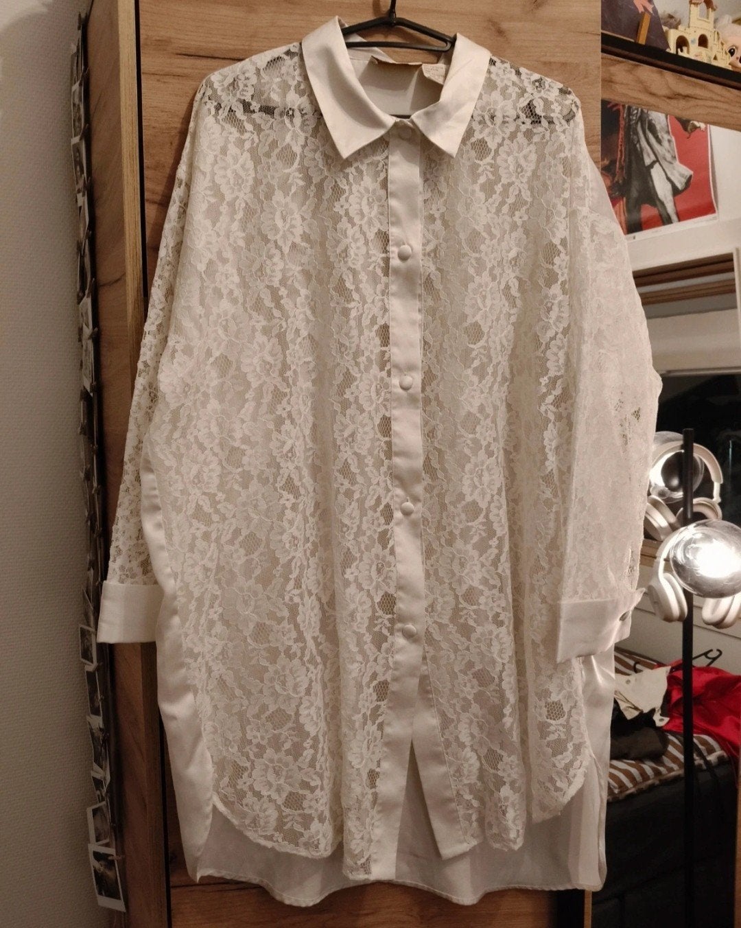 Victoria's Secret Nachthemd met Kant - Wit, Victoria's Secret, Ophalen of Verzenden, Wit, Nachtkleding