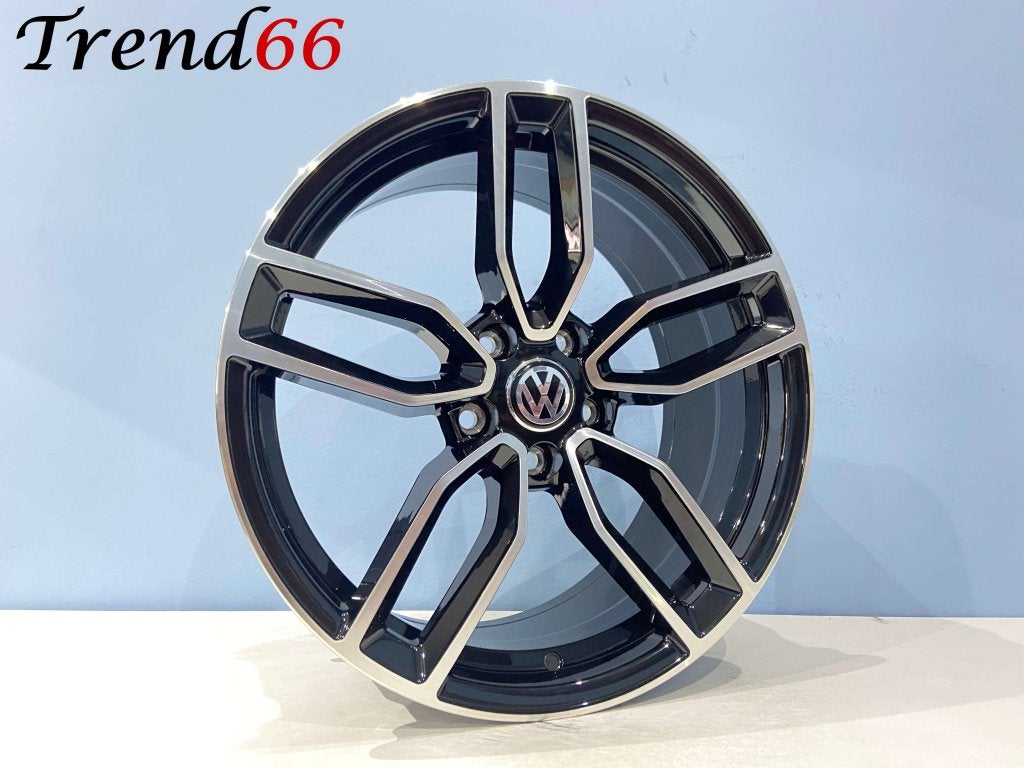 5x112 18'' RS R Velgen Audi A3 A4 Vw Golf Caddy Troc Seat FR, Niet ingevuld, 18 inch, Velg(en), Niet ingevuld