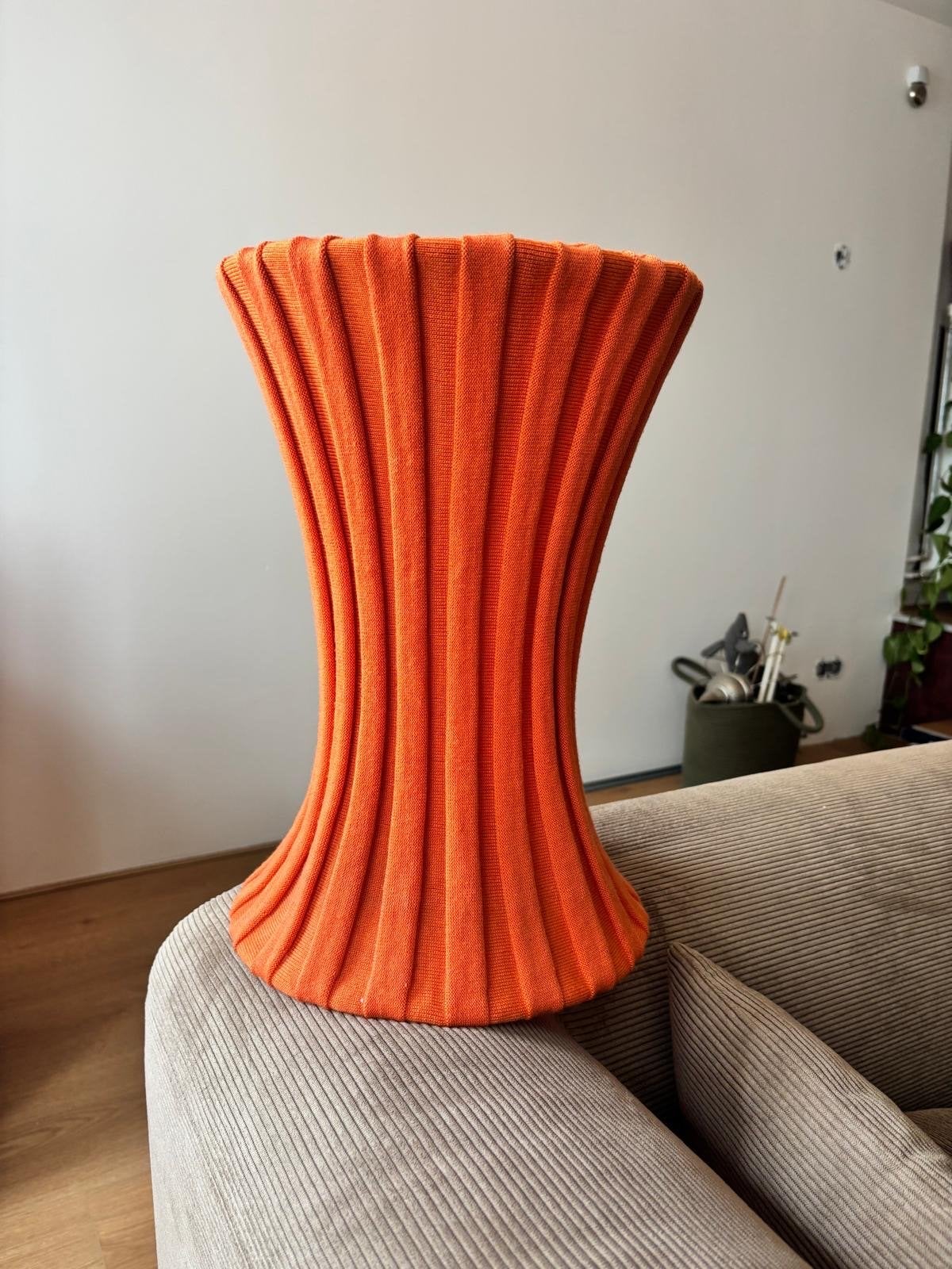 Vintage Ikea Lampenkap Oranje + Groen - Mid-century Mod, Ophalen, Gebruikt, Overige kleuren, 25 tot 50 cm