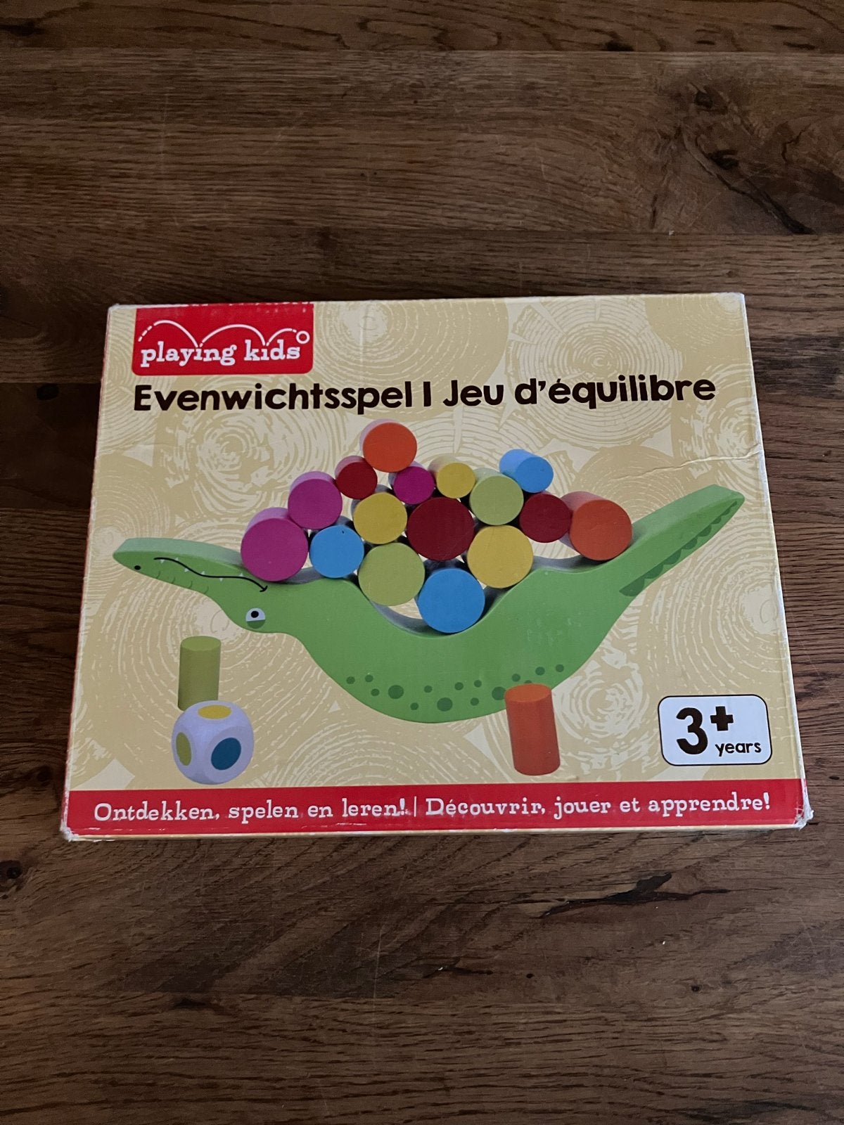 Playing kids - evenwichtsspel van hout, Ophalen of Verzenden, Zo goed als nieuw, Overige typen
