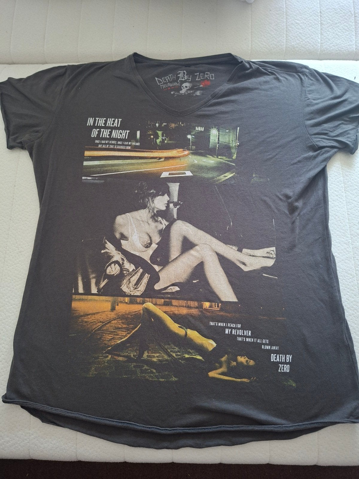 Death by zero  shirt xl, Ophalen of Verzenden, Maat 56/58 (XL), Zwart