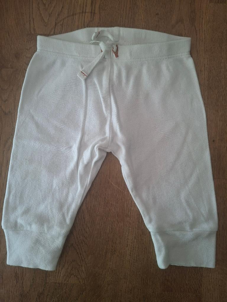 HEMA baby joggingbroekje wit maat 62, Anneonline, Steenbergen, Broekje, Meisje