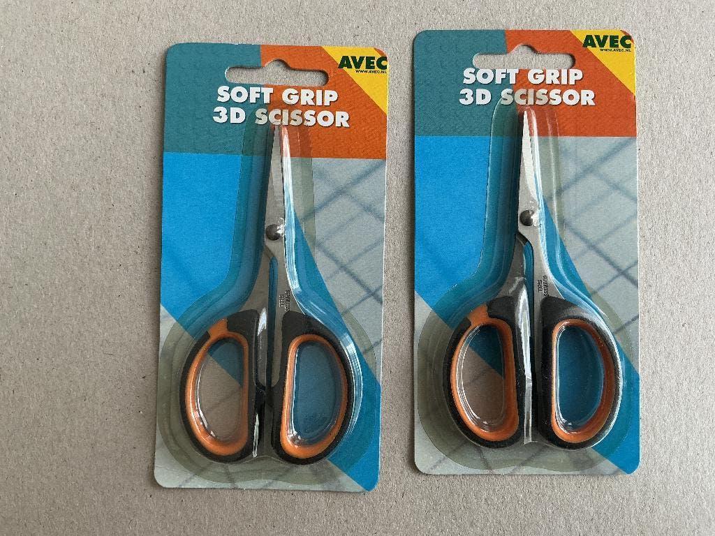 Setje 2 softgrip schaartjes, Ophalen of Verzenden, Nieuw, Overige thema's, Overige typen