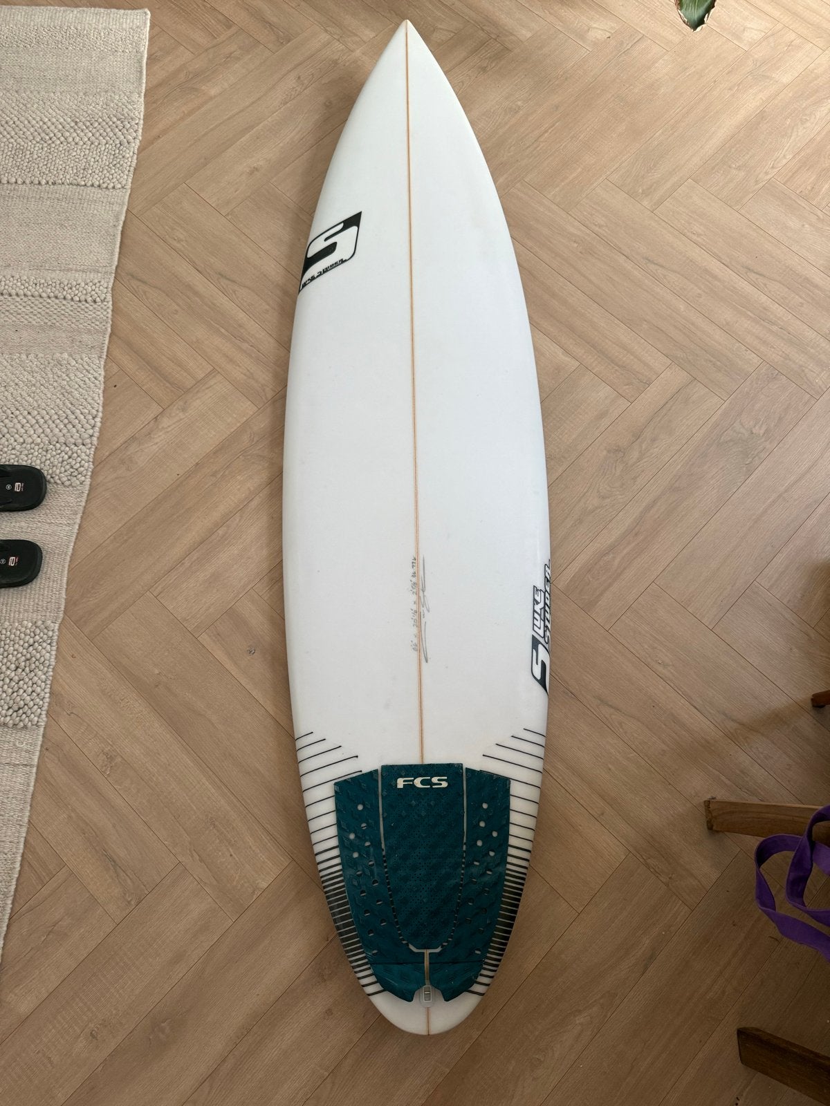 Luke Studer Sub Fusion 6'6" - Future vinnen, Watersport en Boten, Ophalen, Zo goed als nieuw, Shortboard