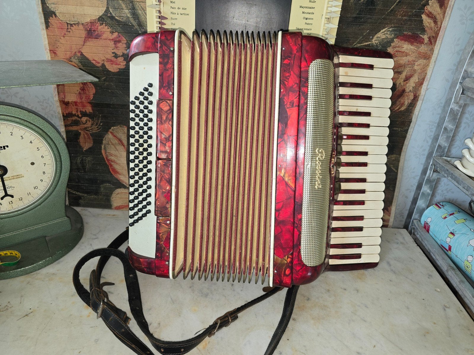 rossini accordeon, Muziek en Instrumenten, Ophalen of Verzenden, Gebruikt, Overige merken