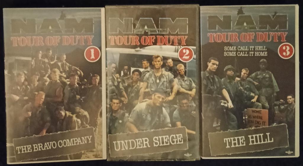 Tour Of Duty 1 t/m 5 vhs, Alle leeftijden, Ophalen of Verzenden, Zo goed als nieuw