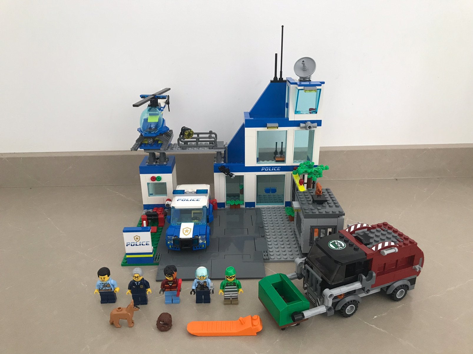 Lego city set 60316, City, Lego, Ophalen of Verzenden, Zo goed als nieuw