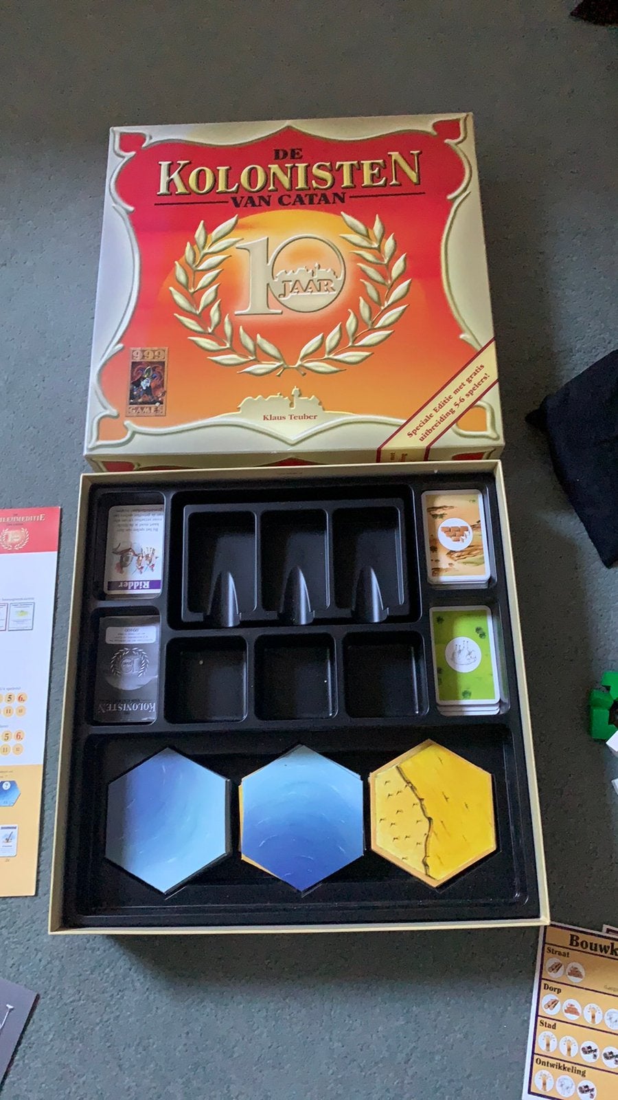 Kolonisten van Catan jubileum versie, Vijf spelers of meer, Ophalen of Verzenden, Zo goed als nieuw