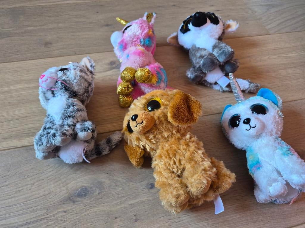 Ty knuffels, Kinderen en Baby's, Speelgoed | Knuffels en Pluche, Zo goed als nieuw, Overige typen, Ophalen of Verzenden
