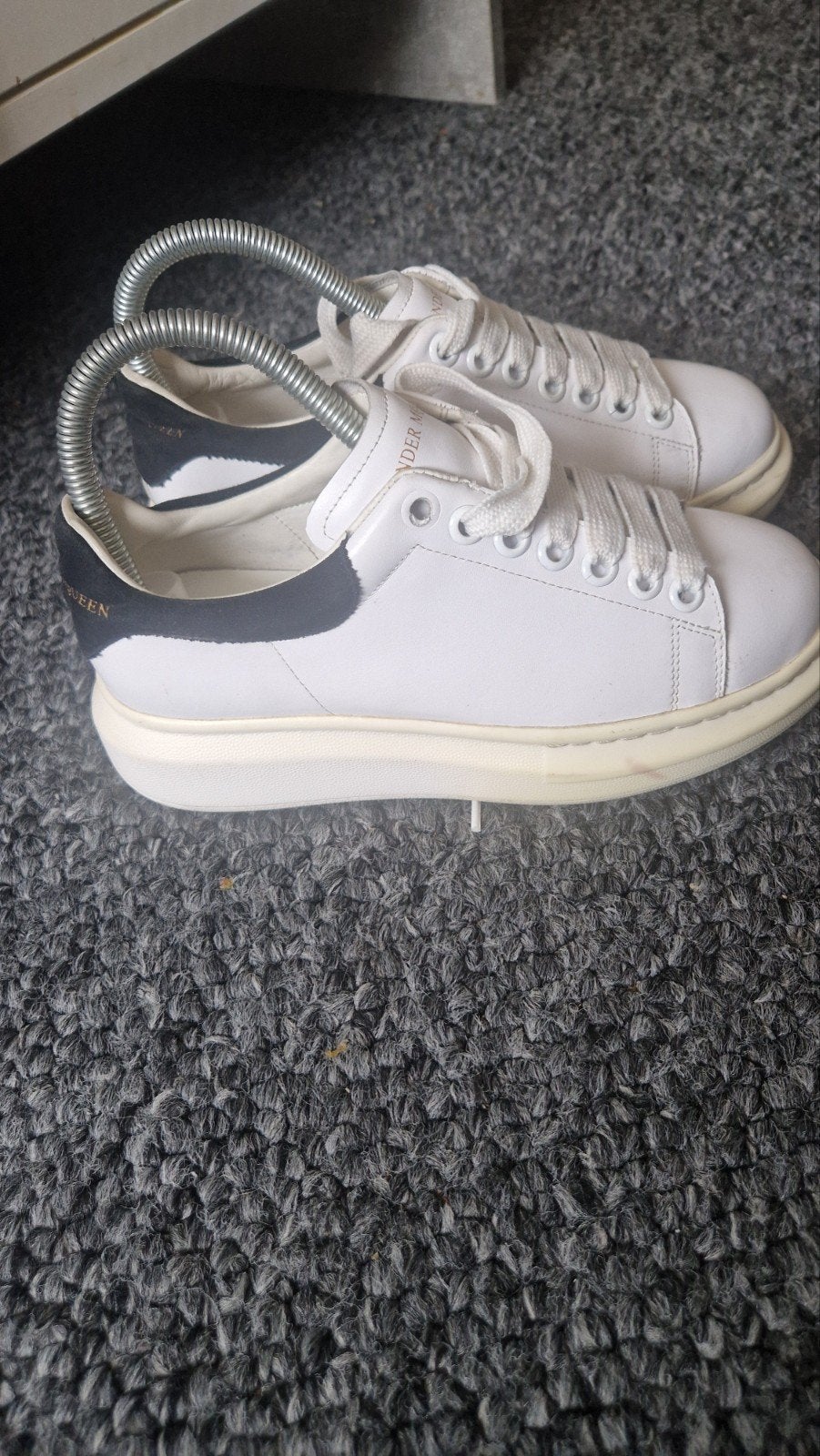Alexander McQueen sneakers maat 37 - weinig gedragen, Wit, Ophalen of Verzenden, Alexander McQueen, Sneakers of Gympen