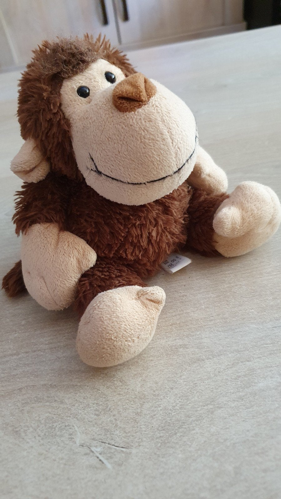 Knuffel aap., Ophalen of Verzenden, Zo goed als nieuw, Aap