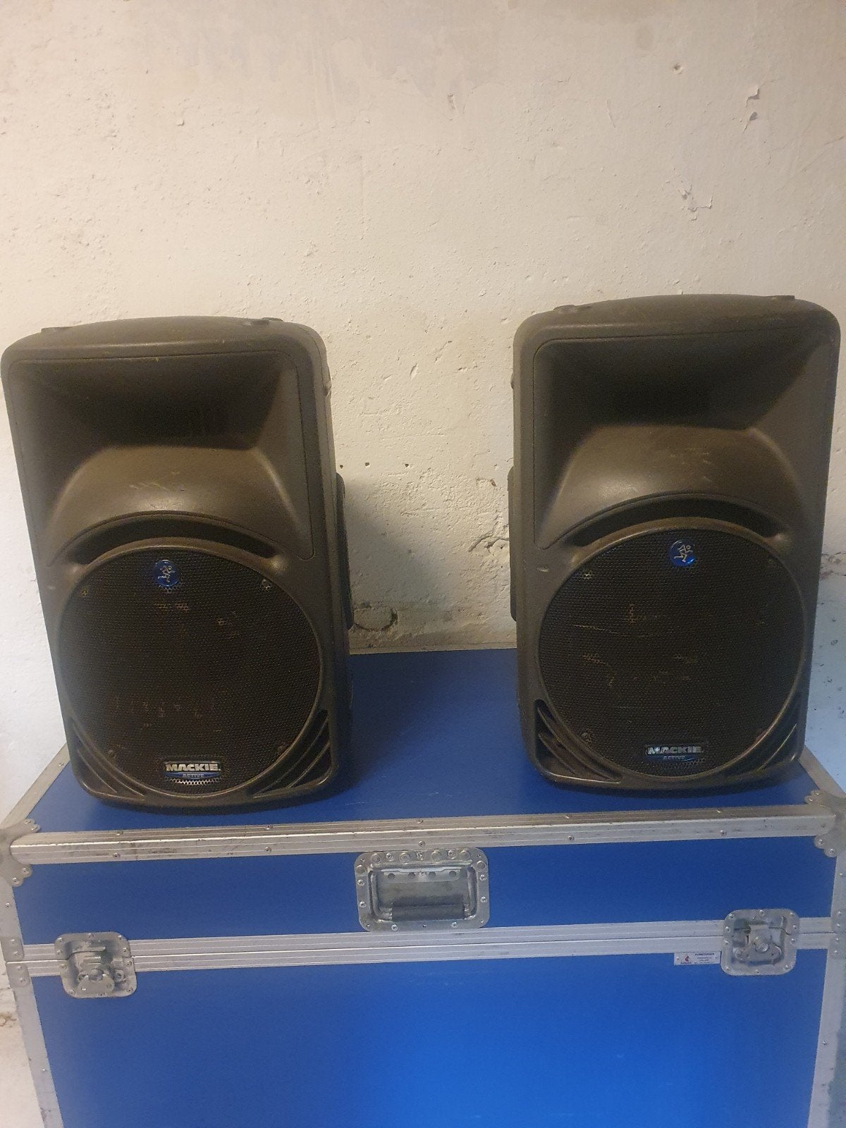 2x Mackie SRM 450, Ophalen, Gebruikt, Minder dan 500 watt