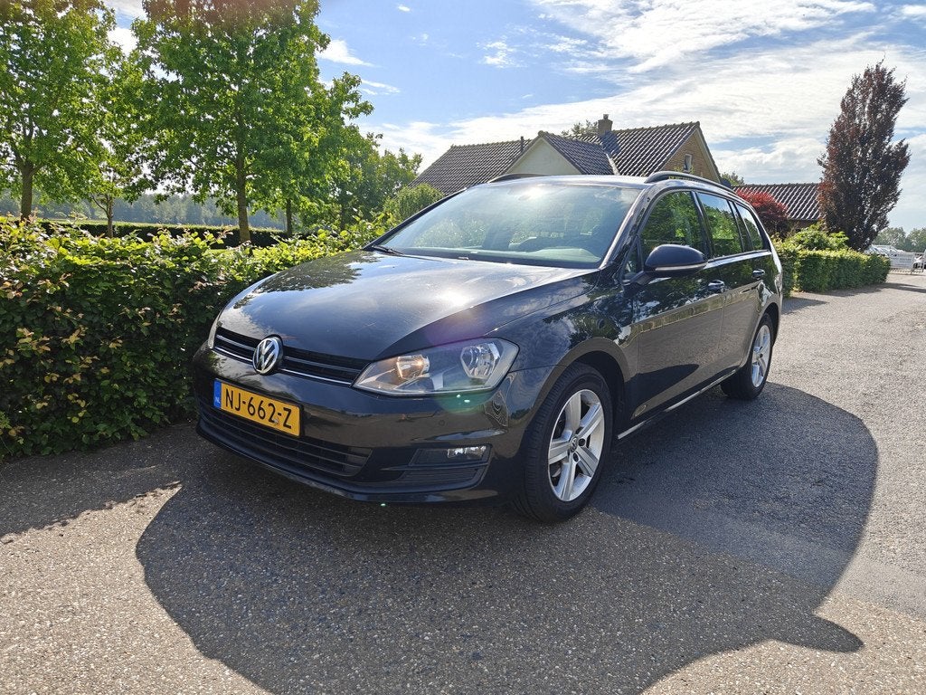 Volkswagen Golf Variant 1.6 TDI Highline CLIMA/NAVI BJ 2014, Auto's, Volkswagen, Euro 5, Gebruikt, 1295 kg, 4 cilinders
