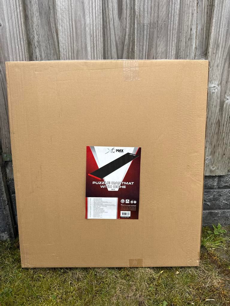 Nieuwe XQ max Puzzle Dartmat met Oche - 237 cm, Sport en Fitness, Darts, Nieuw, Overige typen, Ophalen of Verzenden