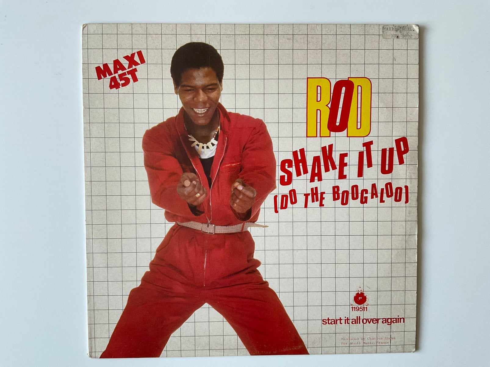 Rod – Shake It Up (Do The Boogaloo) 12” disco, Gebruikt, 1980 - 1989, Disco, 12 inch