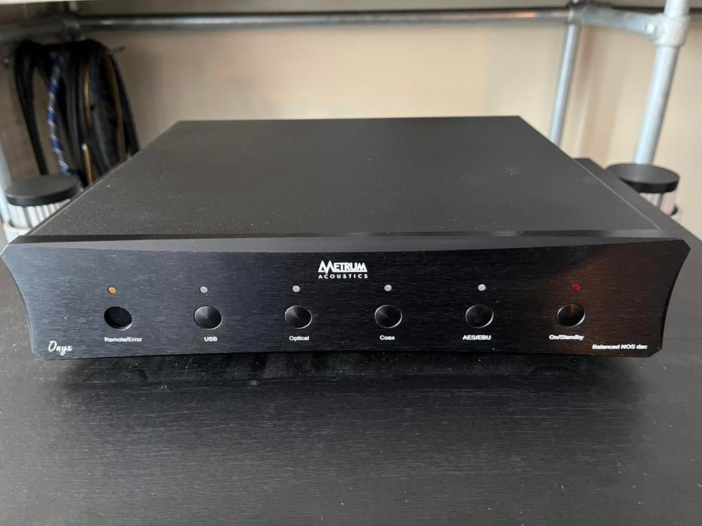 Metrum Acoustics Onyx DAC, Ophalen, Info@mister-hifi.nl, Zo goed als nieuw, Metrum