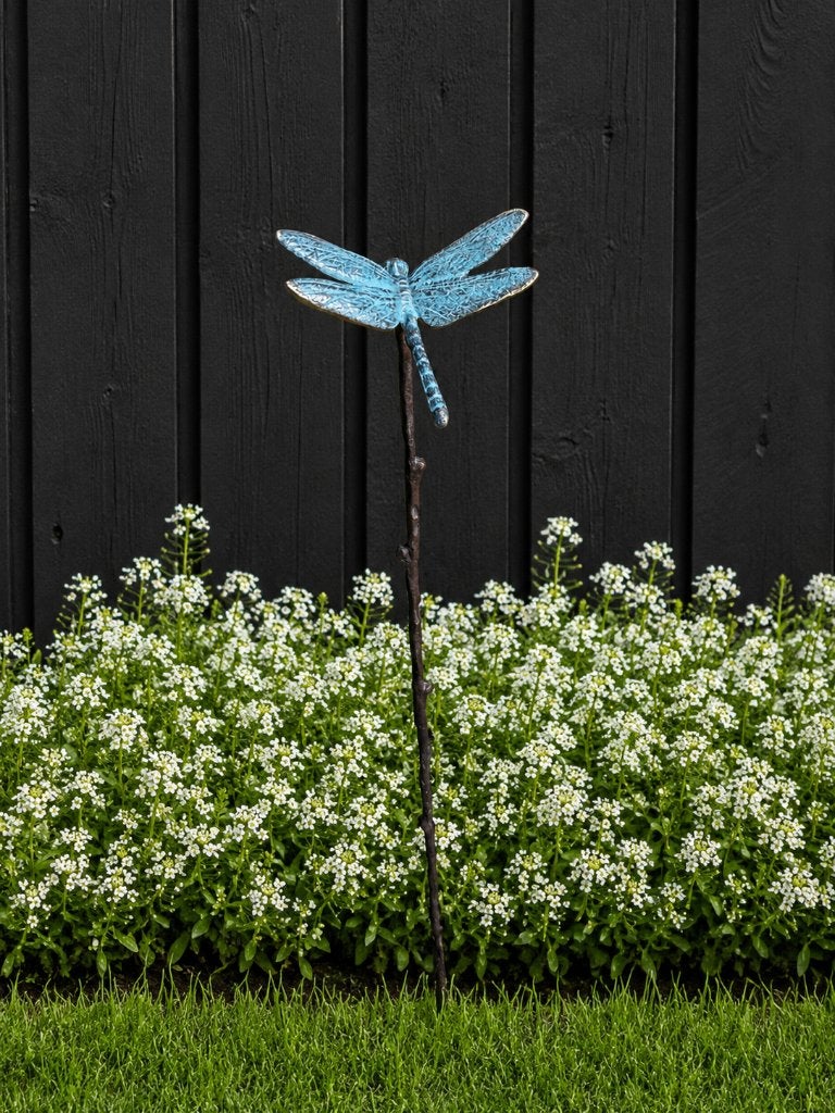 LIBELLE / tuinprikker / brons