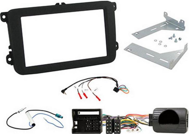 volkswagen radio frame kit compleet incl stuurbedienings int, Auto diversen, Autoradio's, Nieuw, Ophalen of Verzenden