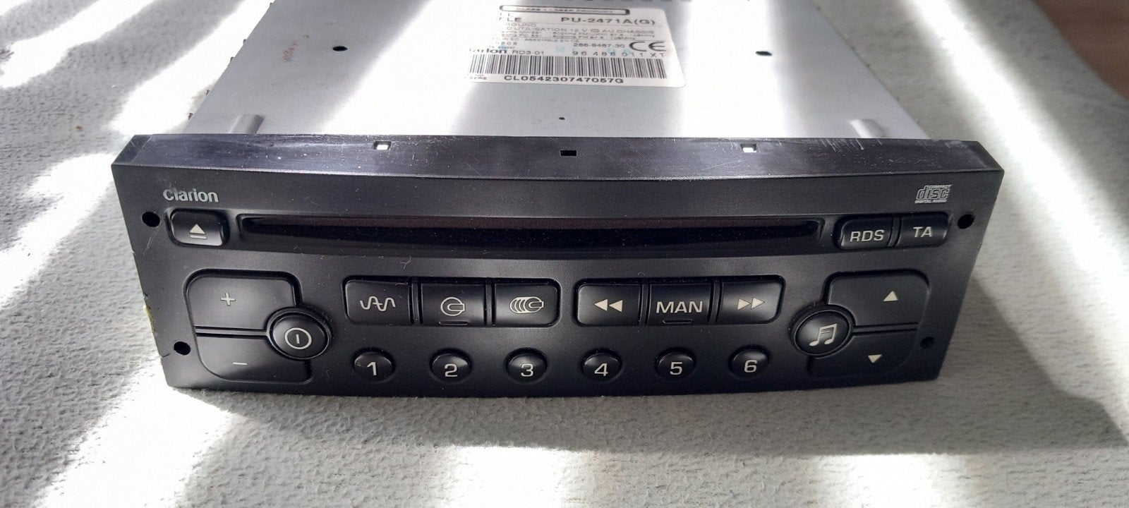 Auto radio cdspeler inbouw, Ophalen of Verzenden