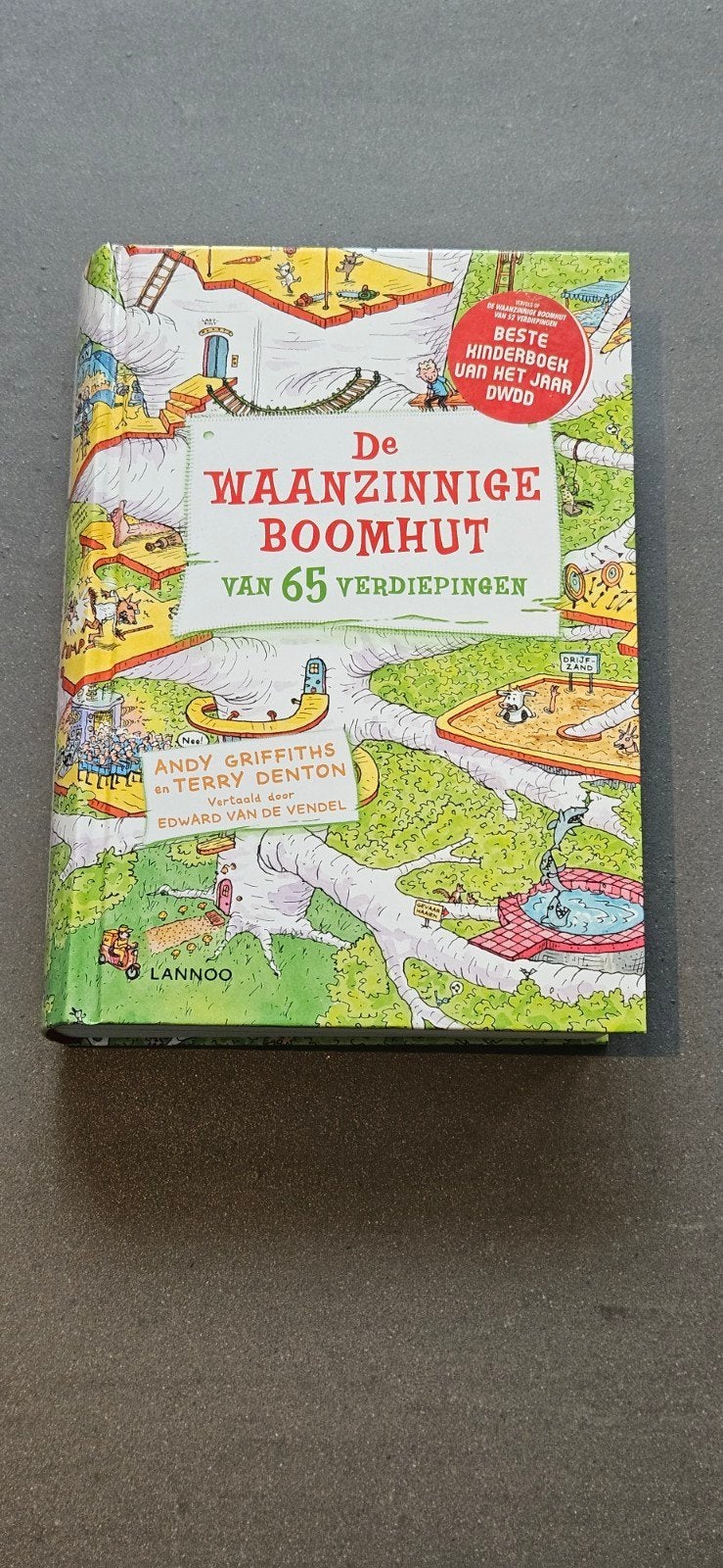 De waanzinnige boomhut van 65 verdiepingen, Boeken, Gelezen, Andy Griffiths en Terry Denton, Ophalen of Verzenden, Fictie